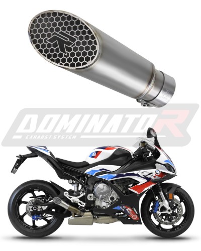 échappement silencieux DOMINATOR titane GP3 compatible avec la moto BMW M1000RR 2020  2024