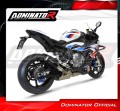 échappement silencieux DOMINATOR GP noir compatible avec la moto BMW M1000RR 2020  2024 3