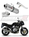 échappement silencieux DOMINATOR homologué ovale compatible avec la moto GSF 600 BANDIT 1995  1999 6