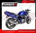 échappement silencieux DOMINATOR homologué rond compatible avec la moto GSF 600 BANDIT 2000  2004 4