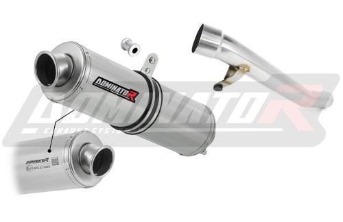 exhaust muffler DOMINATOR homologated road legal ROUND fits to GSF 1200 BANDIT 1996  2000