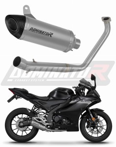 Yamaha YZF R125 2019 - 2020 Ligne complète d'échappement Collecteur Silencieux Titane HP8 + dB killer