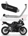 système d’échappement complet avec silencieux DOMINATOR Full System HP8 noir compatible avec la moto Yamaha YZF R125 2019  2020