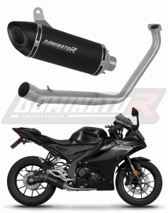 Yamaha YZF R125 2019 - 2020 Ligne complète d'échappement Collecteur Silencieux HP8 NOIR + dB killer