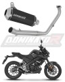 système d’échappement complet avec silencieux DOMINATOR Full System OV G2 noir compatible avec la moto Yamaha MT 125 2021  2024