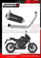 système d’échappement complet avec silencieux DOMINATOR Full System OV G2 noir compatible avec la moto Yamaha MT 125 2021  2024 2