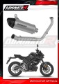 système d’échappement complet avec silencieux DOMINATOR Full System titane HP8 compatible avec la moto Yamaha MT 125 2021  2024 2