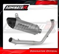 complete exhaust system with muffler DOMINATOR Full System titanium HP8 fits to Yamaha MT 125 2021  2024 3