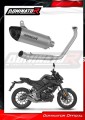 système d’échappement complet avec silencieux DOMINATOR Full System titane HP8 compatible avec la moto Yamaha MT 125 2020  2