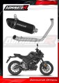 système d’échappement complet avec silencieux DOMINATOR Full System HP8 noir compatible avec la moto Yamaha MT 125 2020  2