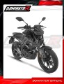 système d’échappement complet avec silencieux DOMINATOR Full System HP8 noir compatible avec la moto Yamaha MT 125 2020  6