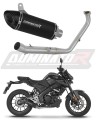 système d’échappement complet avec silencieux DOMINATOR Full System HP8 noir compatible avec la moto Yamaha MT 125 2024  2026