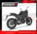 système d’échappement complet avec silencieux DOMINATOR Full System HP8 noir compatible avec la moto Yamaha MT 125 2024  2026 4