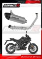 système d’échappement complet avec silencieux DOMINATOR Full System titane HP8 compatible avec la moto Yamaha MT 125 2024  2026 2
