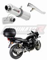 exhaust muffler DOMINATOR homologated road legal ROUND fits to GSX 750 INAZUMA 1998  2003