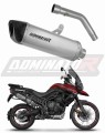 échappement silencieux DOMINATOR titane HP6 compatible avec la moto Triumph Tiger 800 XCA 2018  2020