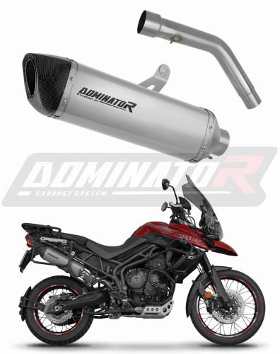 wydech tłumik DOMINATOR Tytanowy HP6 pasujący do motocykla Triumph Tiger 800 XCA 2018 - 2020