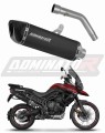 échappement silencieux DOMINATOR HP6 noir compatible avec la moto Triumph Tiger 800 XCA 2018  2020