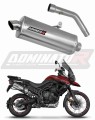 échappement silencieux DOMINATOR P7 compatible avec la moto Triumph Tiger 800 XCA 2018  2020