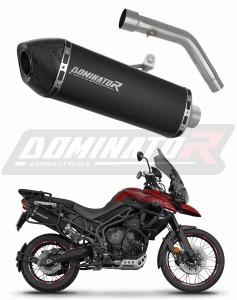 Triumph Tiger 800 XCA 2018 - 2020 Pot d'échappement Silencieux HP7 NOIR + dB killer