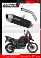 échappement silencieux DOMINATOR S6 noir compatible avec la moto Triumph Tiger 800 XCA 2018  2020 2