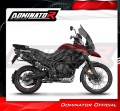 wydech tłumik DOMINATOR S6 CZARNY pasujący do motocykla Triumph Tiger 800 XCA 2018 - 2020 5