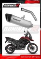 échappement silencieux DOMINATOR titane HP6 compatible avec la moto Triumph Tiger 800 XCA 2018  2020 2