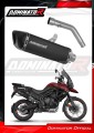 wydech tłumik DOMINATOR HP6 CZARNY pasujący do motocykla Triumph Tiger 800 XCA 2018 - 2020 2