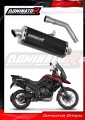 échappement silencieux DOMINATOR P7 noir compatible avec la moto Triumph Tiger 800 XCA 2018  2020 2