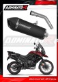 échappement silencieux DOMINATOR HP7 noir compatible avec la moto Triumph Tiger 800 XCA 2018  2020 2