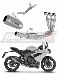 Triumph Daytona 660 2024 - 2026 Ligne complète d'échappement Collecteur Silencieux GPS + dB killer