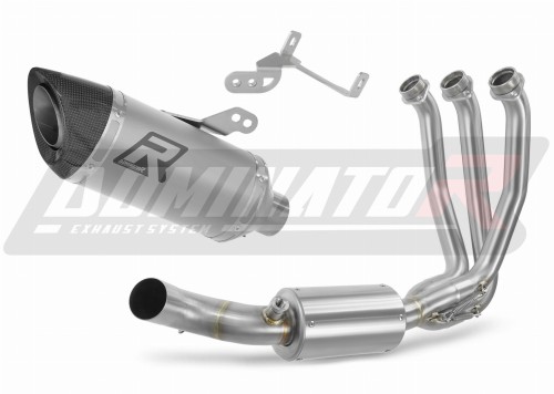 complete exhaust system with muffler DOMINATOR Full System titanium HP8 fits to CF MOTO 675 NK 2024  2026