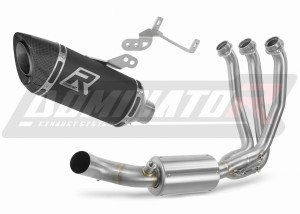 CF MOTO 675 NK 2024 - 2026 Ligne complète d'échappement Collecteur Silencieux HP8 NOIR + dB killer