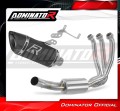 kompletny układ wydechowy z tłumikiem DOMINATOR Full System HP8 CZARNY pasujący do motocykla CF MOTO 675 NK 2024 - 2026 2