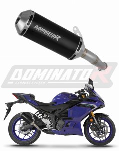 Yamaha YZF-R3 2025 - 2026 Pot d'échappement Silencieux OV G2 NOIR + dB killer
