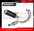 kompletny układ wydechowy z tłumikiem DOMINATOR Full System OV G2 CZARNY pasujący do motocykla Yamaha YZF-R3 2025 - 2026 3