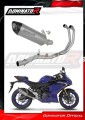 kompletny układ wydechowy z tłumikiem DOMINATOR Full System Tytanowy HP8 pasujący do motocykla Yamaha YZF-R3 2025 - 2026 2