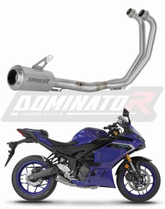 Yamaha YZF-R3 2019 - 2024 Ligne complète d'échappement Collecteur Silencieux GPS + dB killer