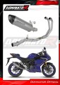 kompletny układ wydechowy z tłumikiem DOMINATOR Full System Tytanowy HP8 pasujący do motocykla Yamaha YZF-R3 2019 - 2024 2