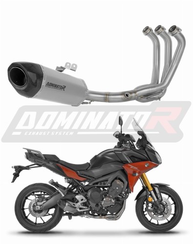 système d’échappement complet avec silencieux DOMINATOR Full System titane HP5 compatible avec la moto Yamaha MT 09 Tracer 900 / GT 2015  2020
