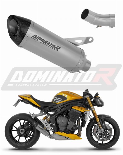 wydech tłumik DOMINATOR Tytanowy HP8 pasujący do motocykla Triumph Speed Triple 1200 RS / RR 2021 - 2024