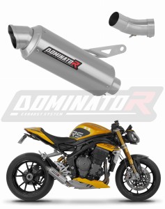 Triumph Speed Triple 1200 RS / RR 2021 - 2024 Pot d'échappement Silencieux GPF + dB killer