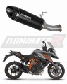échappement silencieux DOMINATOR HP8 noir compatible avec la moto KTM 1290 Super Duke GT 2016  2024