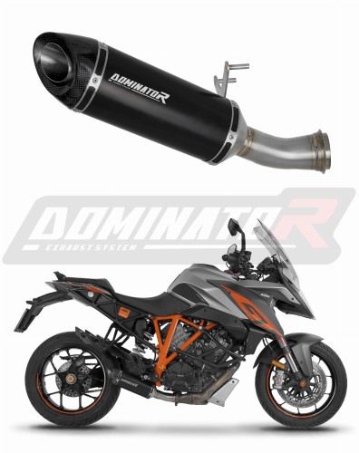 échappement silencieux DOMINATOR HP8 noir compatible avec la moto KTM 1290 Super Duke GT 2016  2024