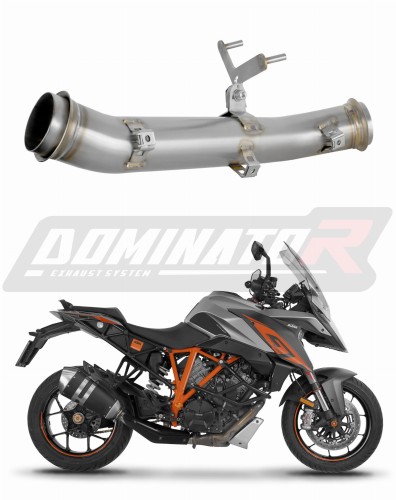 decat silencieux central DOMINATOR Mid Pipe compatible avec la moto KTM 1290 Super Duke GT 2016  2024