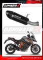 échappement silencieux DOMINATOR HP8 noir compatible avec la moto KTM 1290 Super Duke GT 2016  2024 2
