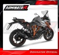 échappement silencieux DOMINATOR HP1 noir compatible avec la moto KTM 1290 Super Duke GT 2016  2024 4