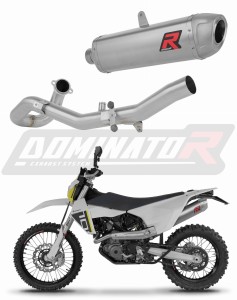 Husqvarna 701 Enduro 2026 Ligne complète d'échappement Collecteur Silencieux S6 + dB killer