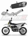 système d’échappement complet avec silencieux DOMINATOR Full System S6 noir compatible avec la moto Husqvarna 701 Enduro 2026