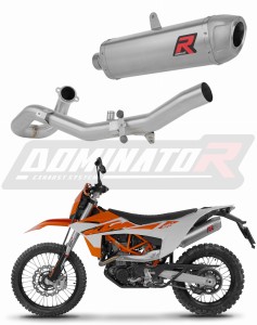 KTM 690 Enduro R 2026 Ligne complète d'échappement Collecteur Silencieux S6 + dB killer